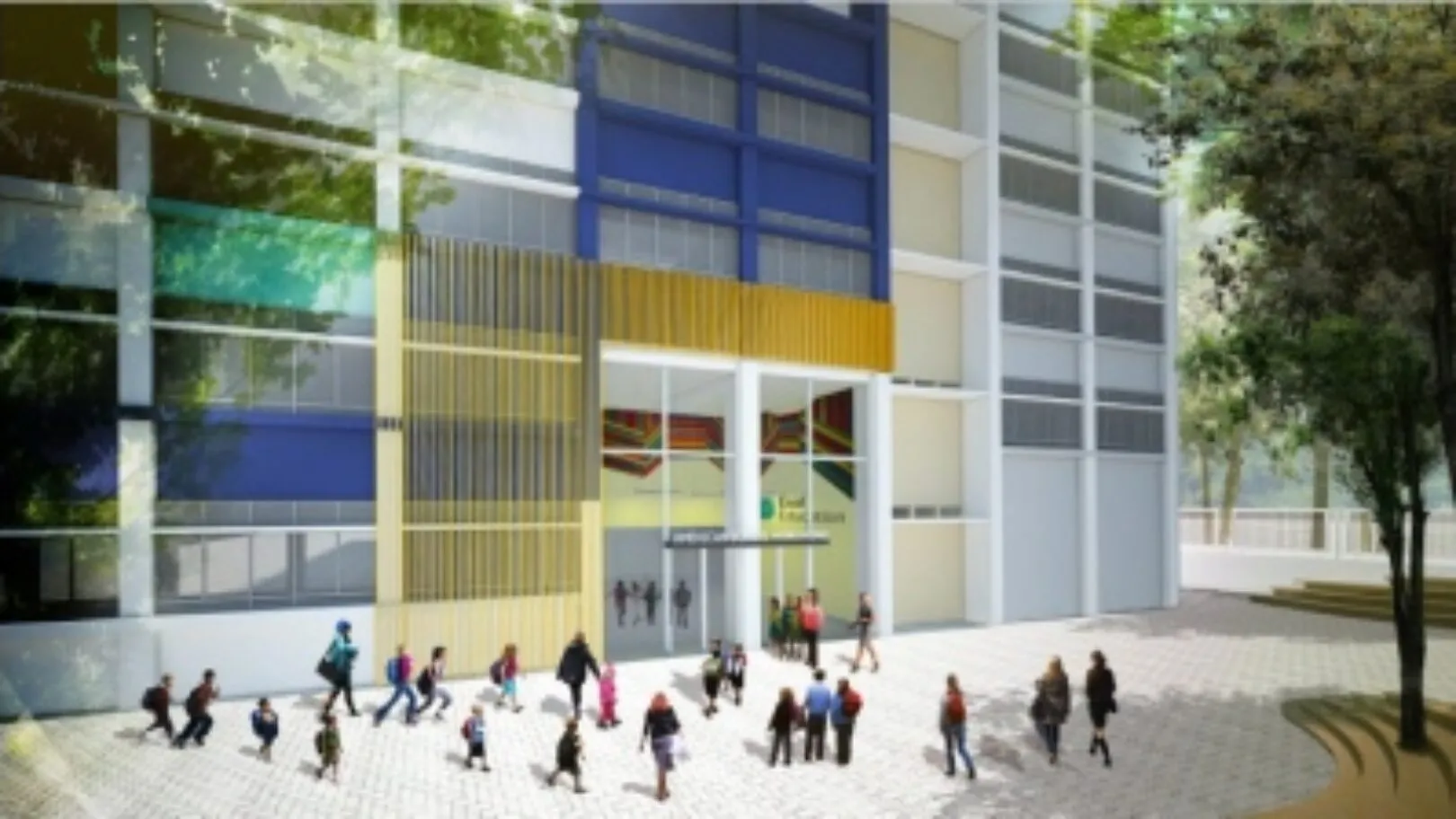 A Ribbon Cutting for the American School of Hong Kong
