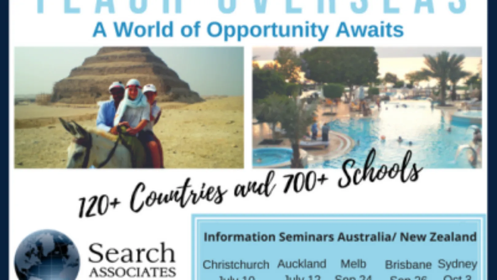 New Zealand and Australia Seminars