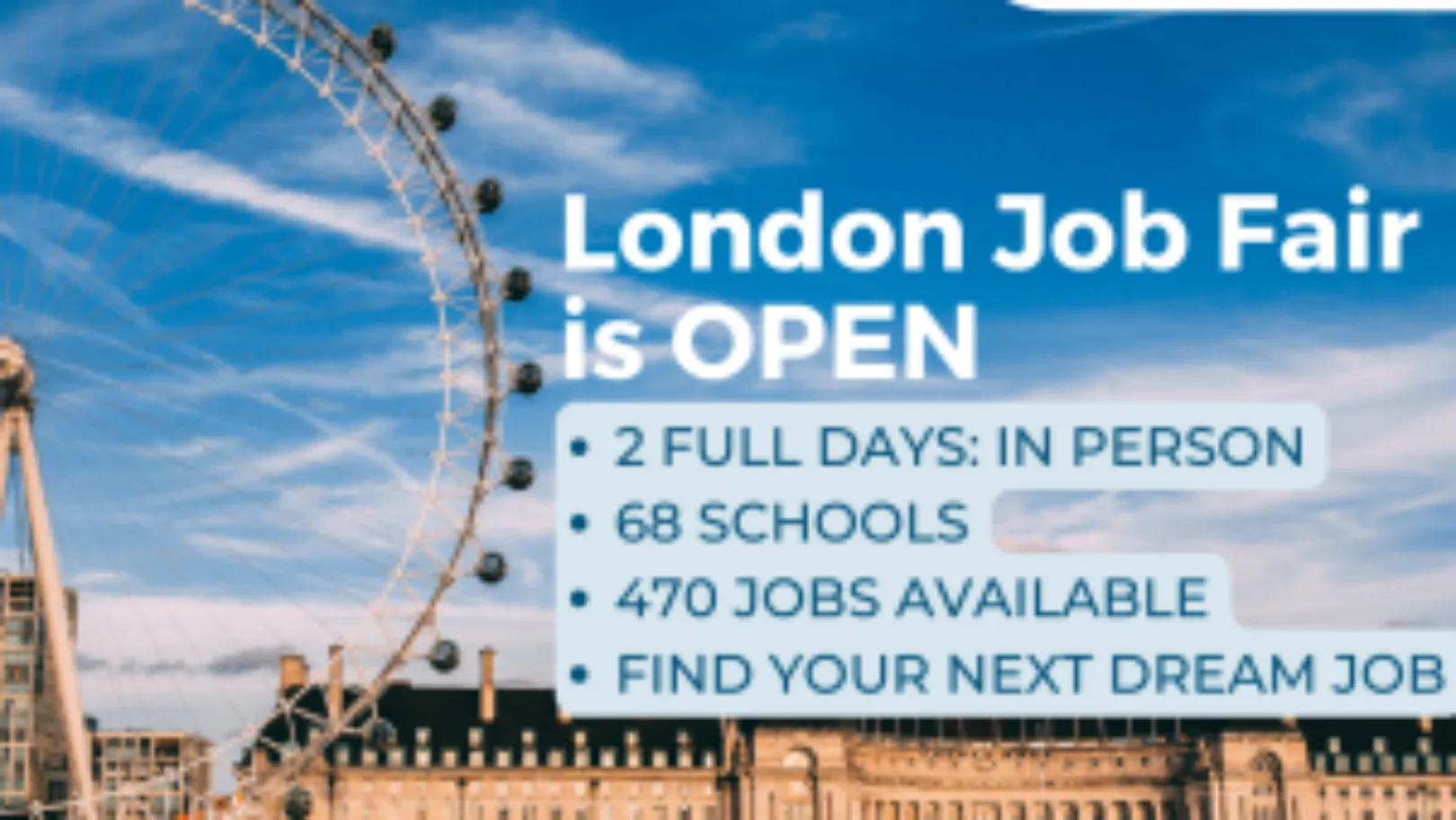 Search Associates Hosts First In-Person Fair in London in Over Two Years!